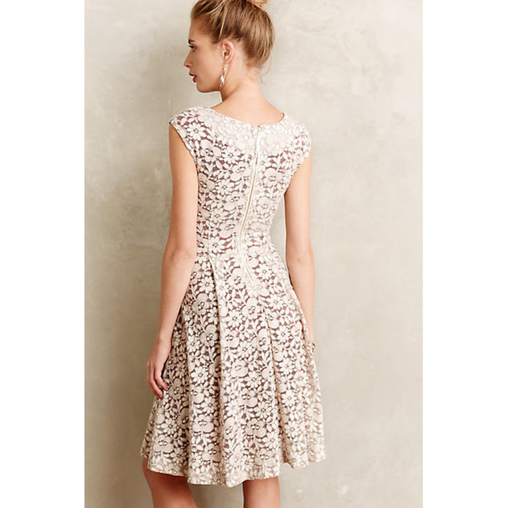 Maeve Anthropologie floral Brushed Lace Dress - Picture 3 of 6